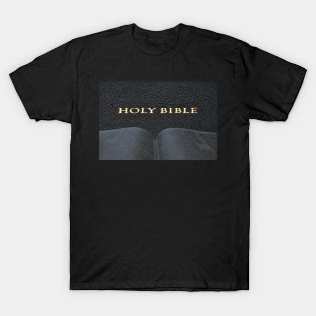 Holy Bible - An Open Book T-Shirt by A Thousand Words Photography